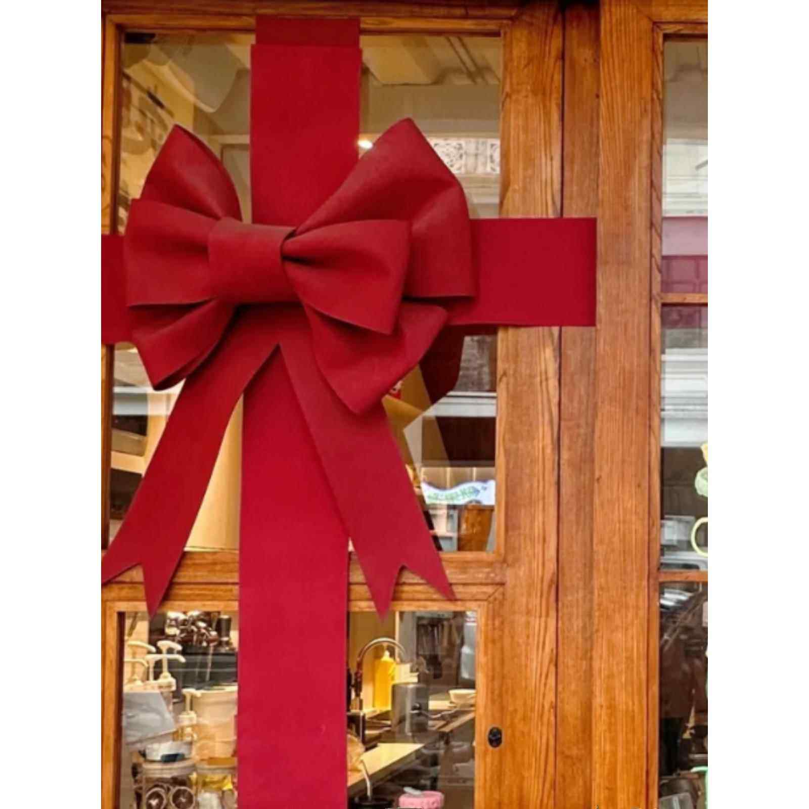 圣诞大蝴蝶结婚礼户外十字缎带Eva泡沫材料包装挂墙大蝴蝶结装饰,节庆用品/礼品,交车蝴蝶结,淘宝优惠券,粉丝福利购,淘宝优惠卷