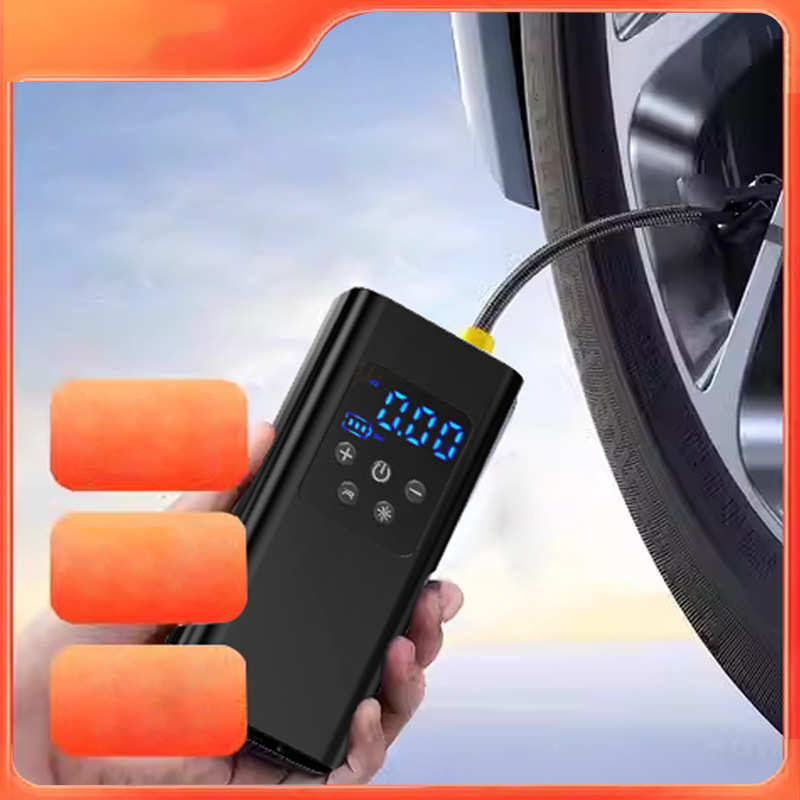 大功率12无线迷你气泵电动充气泵便携式打户外气泵充