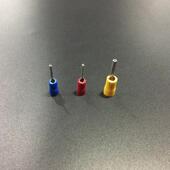 针形冷端子PT2V 10线鼻子仪表插针 10针形预绝缘端子插针压PTV2