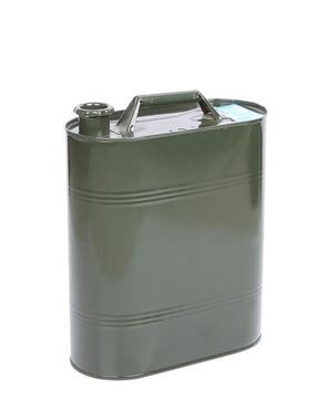 森林防火燃料储备桶24L绿色铁皮备用油桶森林背水桶