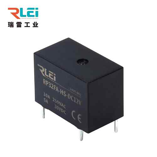 HF2FAV瑞雷工P业R32FA电磁3PCB继电器4脚DDF10A常开RLEI继电器59V