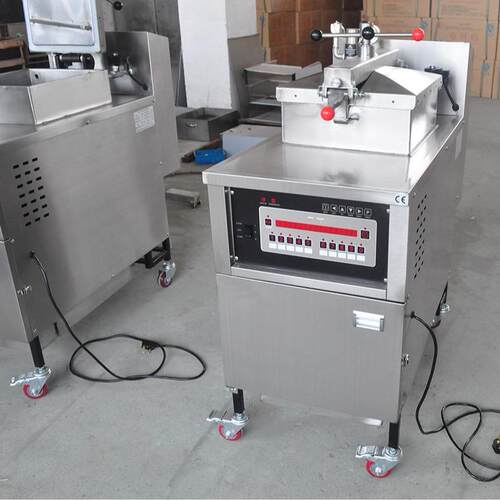 厂家直销立式压力油炸锅电热/燃气炸锅炸炉商用台式高压炸鸡炉