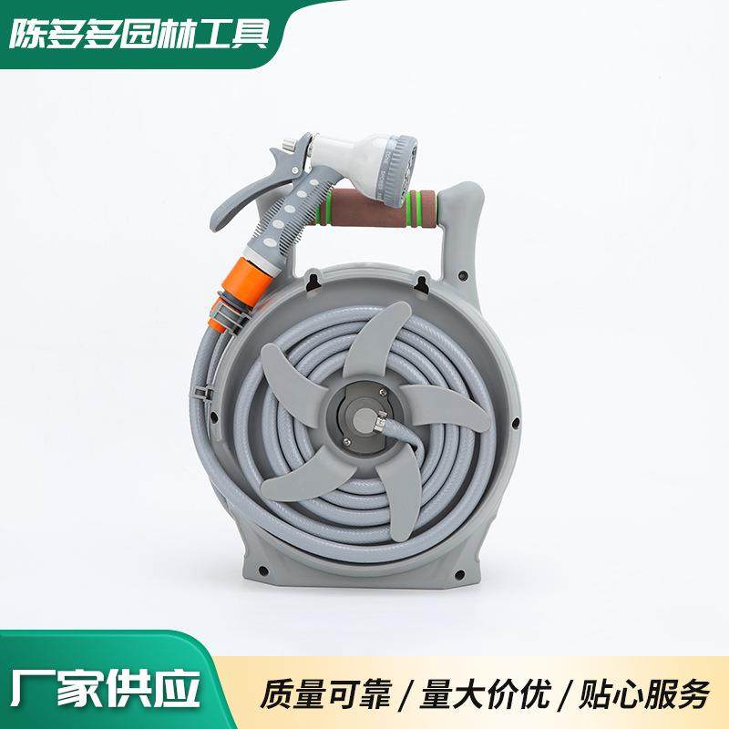 简易手提式家用洗车水管车外用便携式水管收纳车洗车浇花工具