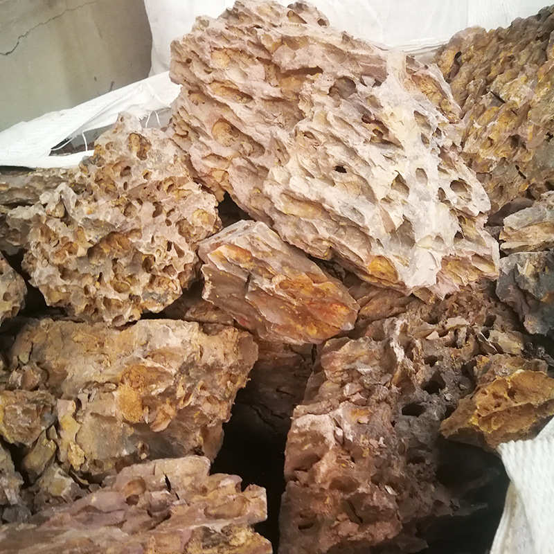 精选松皮石龙骨石水族生态鱼缸装饰假山摆件骨架松皮石清洗水草景