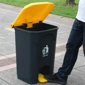 厨房垃圾桶大号大容量带盖脚踩户外有家用卫生间餐饮商用加厚 包邮