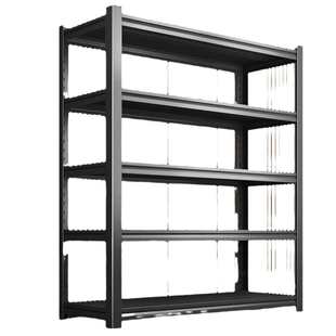 家用货架置物架多层落地仓库阳台储物架杂物间商用超市钢制收纳架