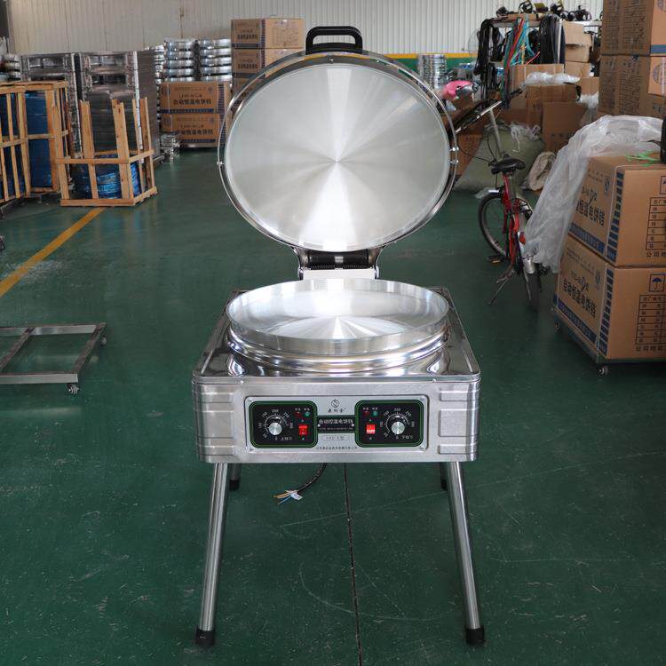 烙饼机电饼档压饼机 大型商用立式双面电加热电热管电饼铛烙饼机