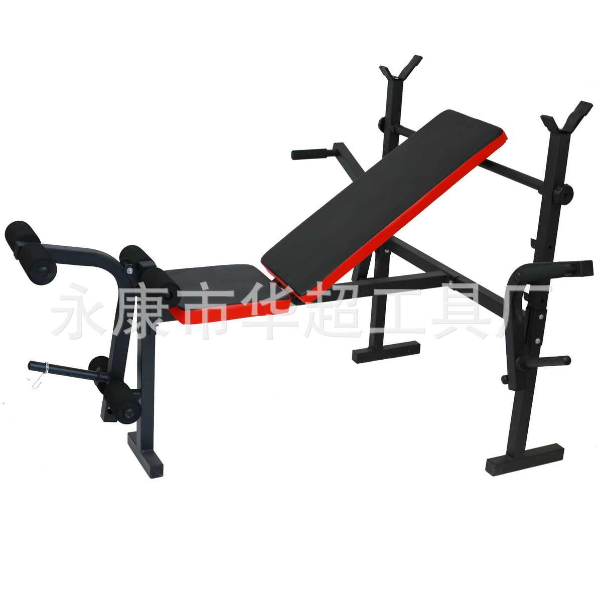 家庭腹训练蹲器健卧健身器材举重套装床腹肌推深多功能家居架