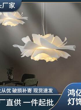 意大利设计师创意吊灯个性店铺商用北欧简约餐厅卧室浪漫少女灯具