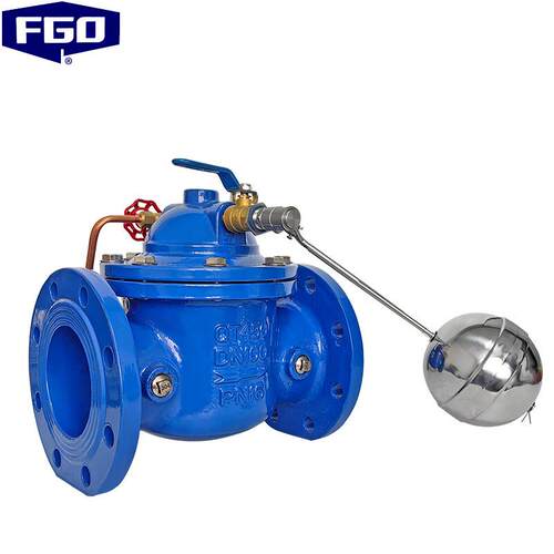 FGO100X遥控浮球阀WCB水位控制阀法兰连接1.6mpa100X-16C系列