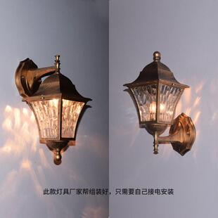户外壁灯外墙灯防水复古外墙阳创意楼20190520梯外大门道台室过庭