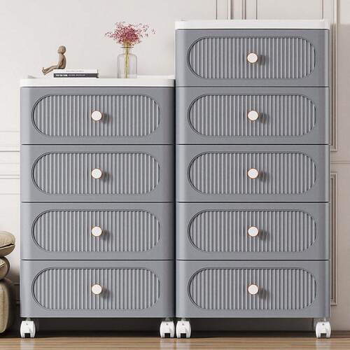 Drawer style snack storage cabinet, clothing sorting box