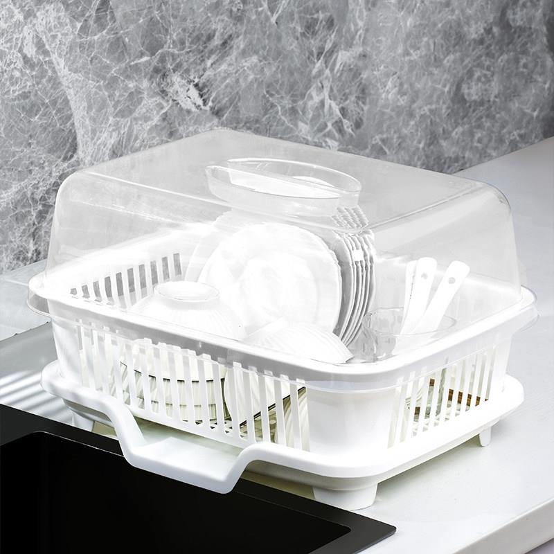 过滤碗筷架厨房带盖碗碟架沥水篮水槽置物架家用台面餐具盆碟滤水图片