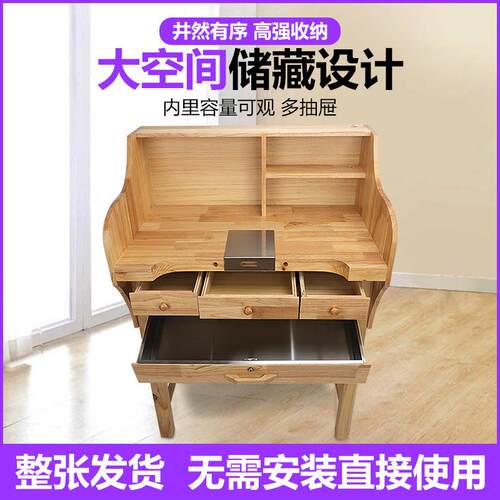 实木桌金工桌 操作台打金工具桌 防水防热首饰制模敲打维修加工台