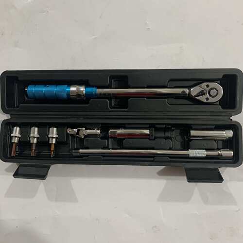 预置式扭矩扳手3/8 10-60N.m 8件套可调扭力扳手 预置力矩扳手