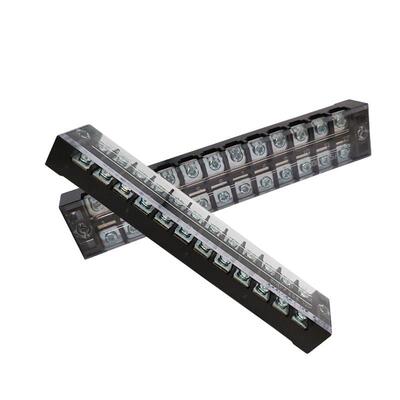 Tb端子座1503/1508/1512/2503/2510端子铜排15A/25A/45A接线盒
