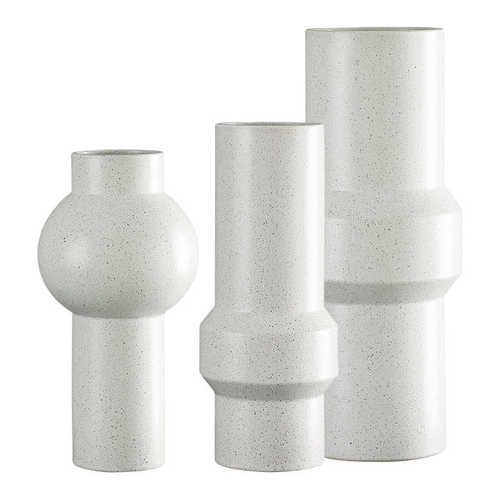 Best west 简约白色玄关陶瓷花瓶瓷器工艺品摆件家居客厅软装饰品