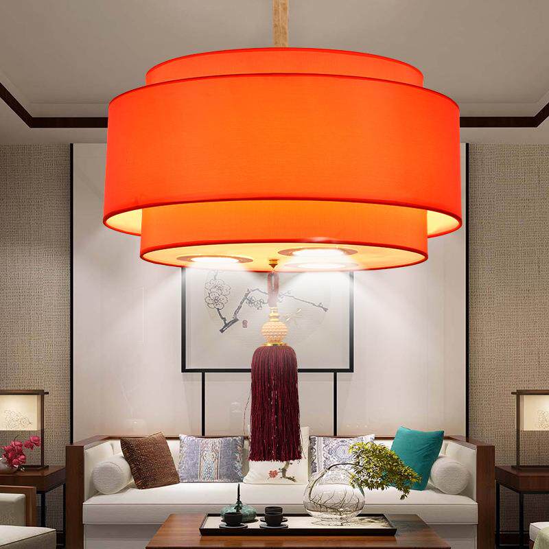 中式吊灯仿古中国风客厅餐厅阳台灯古典走廊过道灯火锅店吊灯笼