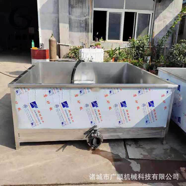 屠宰厂杀羊刨毛设备整羊烫毛机猪羊烫毛池生产厂家