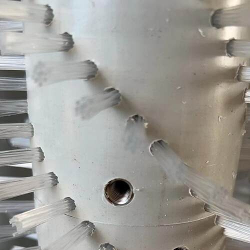 厂家现货供应下水管道水处理毛刷辊尼龙丝塑料管污水管道毛刷辊