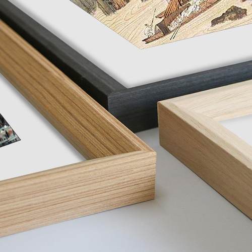 IEK画装F769HJH9字裱画框表纸国画书法任意尺寸边框空白外框架挂