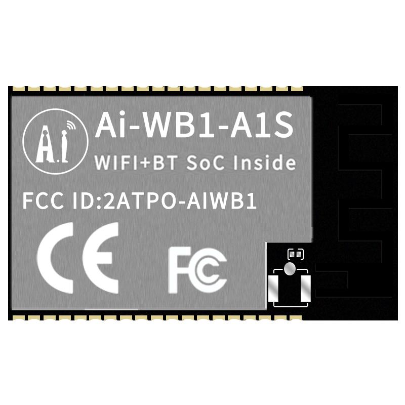 安信可WiFi蓝牙4.2模块Ai-WB1-A1S内置ES8311音频芯片 离在线语音