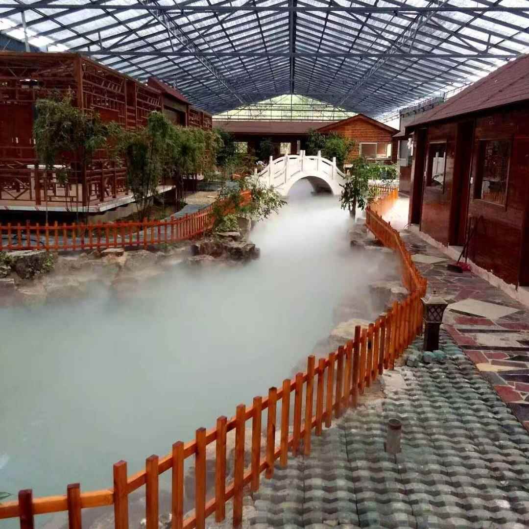 厂家高压喷器系备统园雾景观造雾温除ws001尘设雾化泵冷雾森林降