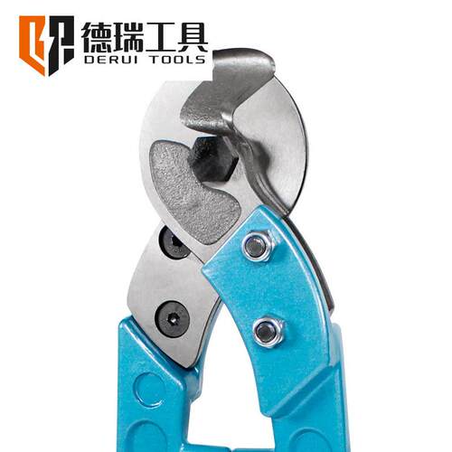 德瑞工具CC-100L长臂电缆剪断线钳省力绝缘剪剪切铜铝电缆