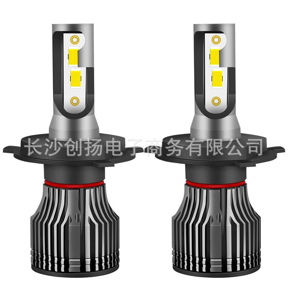 汽车led大灯爆款车灯H4小车前照灯泡