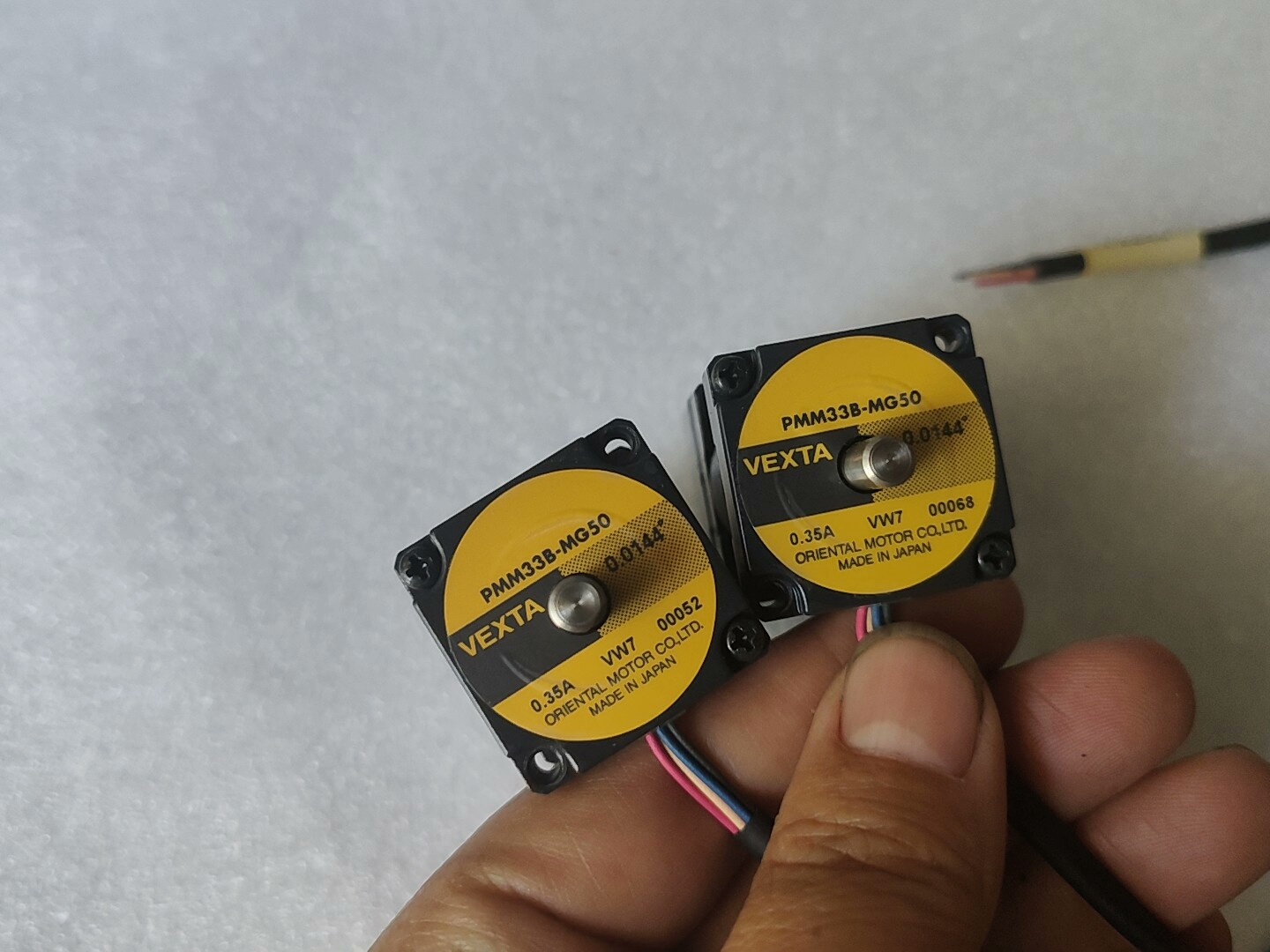 日本VEXTA东方马达PM33B-MG50，0.35A