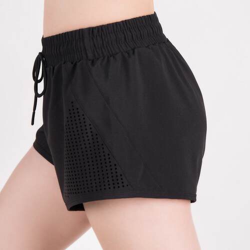 Sports shorts, women's running shorts, anti glare yoga