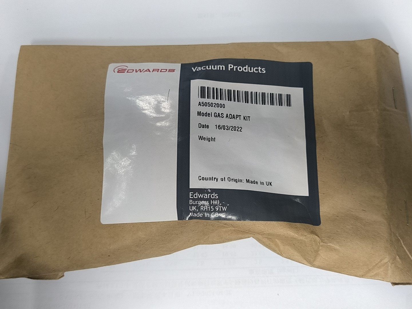 全新爱德华Edwards回油装置机械泵爱德华RV8 12真空