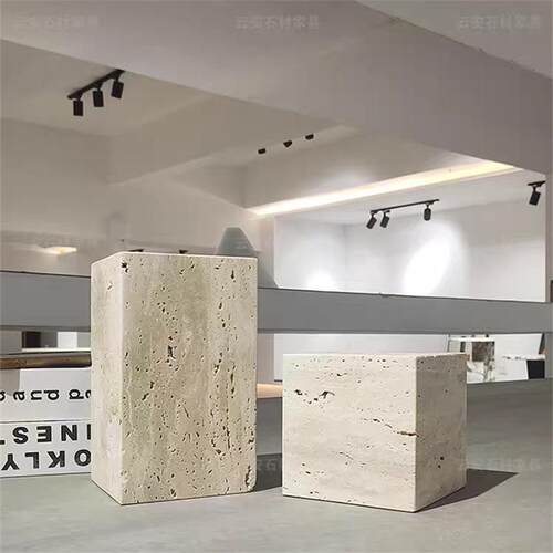黄大洞石石雕塑台理电视柜装饰客座厅https://底落地大理石墩入户