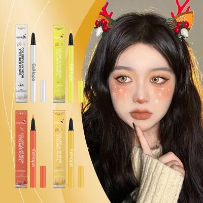 Eelhope Christmas Neon Liquid Eyeliner - Moisturizing, Smoot