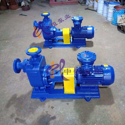 中恒泵业厂家供应ZW32-10-20污水泵自吸泵无堵塞排污泵化工离心泵