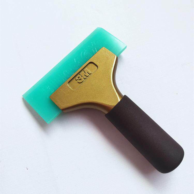 牛筋刮汽车贴膜工具金色合金短柄刮玻璃胶刮改色贴膜工具