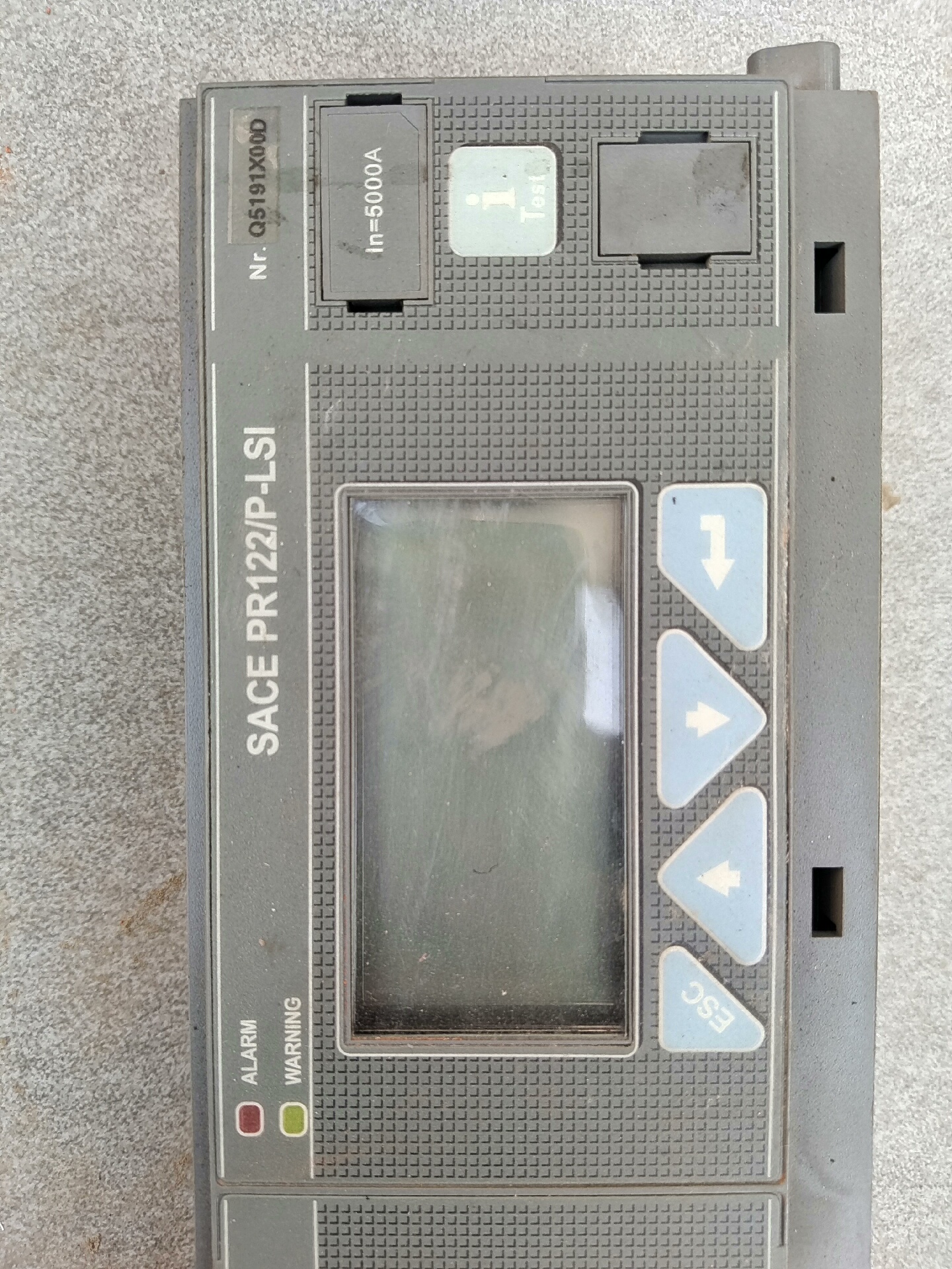 拆机ABB框架脱扣器，型号SACE PR122/P-LSI，