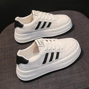 Cioem Kouim小白鞋女2025秋季新款厚底百搭轻便运动休闲学生板鞋