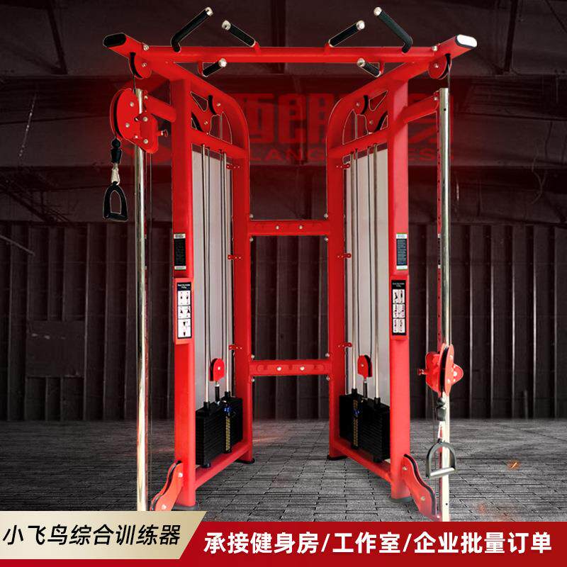 健身房小飞鸟龙门架综合训练器械双臂机力量多功能健身器材