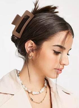 Hair Claw Clips Barrette Banana Non-Slip Clips Thick Hair