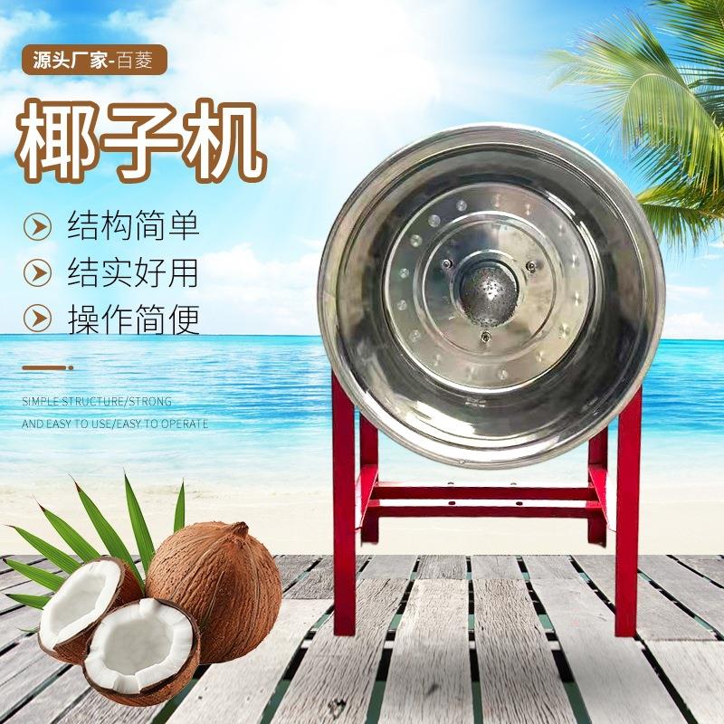 供应刨椰子机电动商用刨椰丝器椰子挖肉机小型刨椰肉机椰蓉机