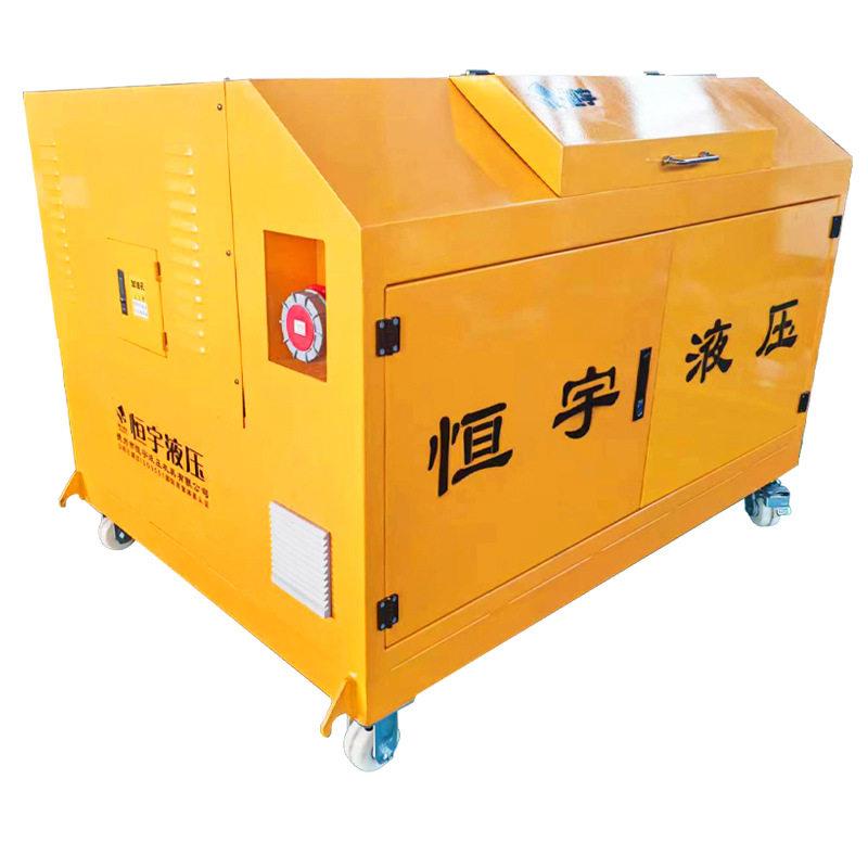 大吨位电动液压油缸200T分离式液压泵站双作用同步顶升液压千斤顶