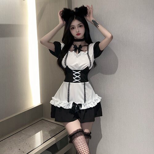 女仆制服套装纯欲日系服装cos角色扮演可爱公主裙lolita悄趣内衣