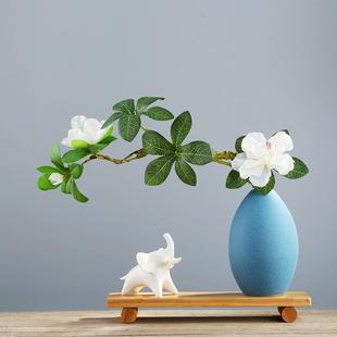 正品 饰电视柜客创厅玄关摆假花件桌面工 意in品s风陶瓷花瓶北欧装