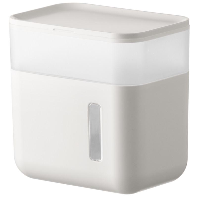 2U8K卫生间防水纸巾盒家用厕所免打孔卷纸厕纸收纳置物架壁挂抽纸