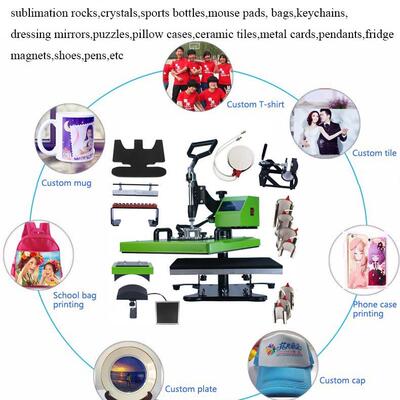 heat press machine 15in1 15*15 inch combo machines多功能机