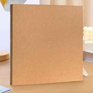 巧印像 牛皮纸面手工DIY相簿 大号黏贴式覆 覆膜档案相簿影集包邮