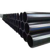 大口径PE给水管市政管网多规格hdpe给水管市政工程灌溉给水管批发