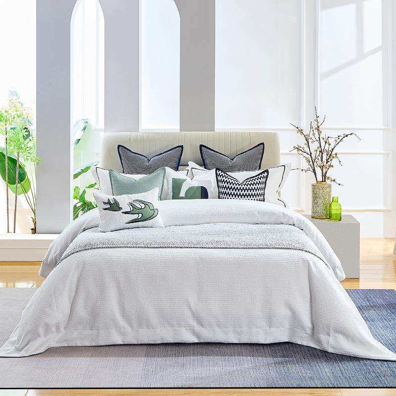 家具展厅摆场高端别墅软装床上用品多件套轻奢现代样板间床品套件