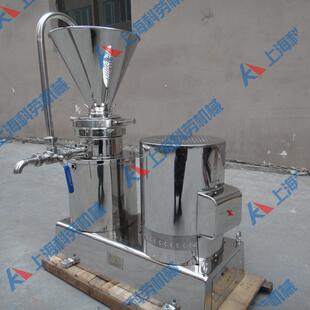 JMF-100型胶体磨分体式胶体磨原理豆类粉碎设备芝麻酱胶体磨